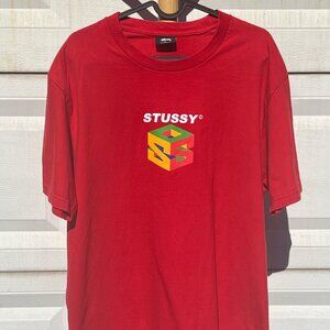 Stussy Red Nintendo 64 T-Shirt